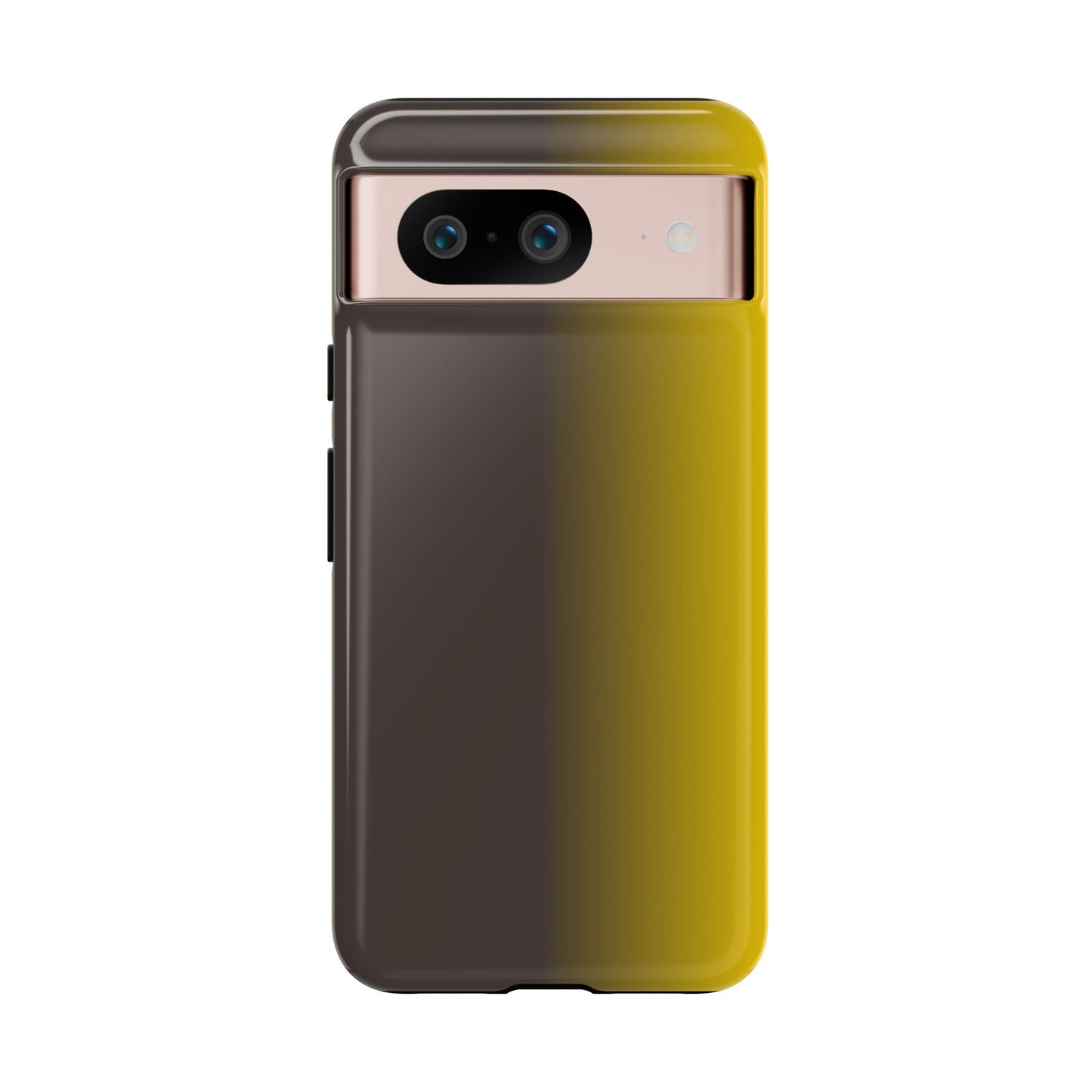Ombre Brown and Gold Phone Case - for Apple, Samsung, and Google Phones