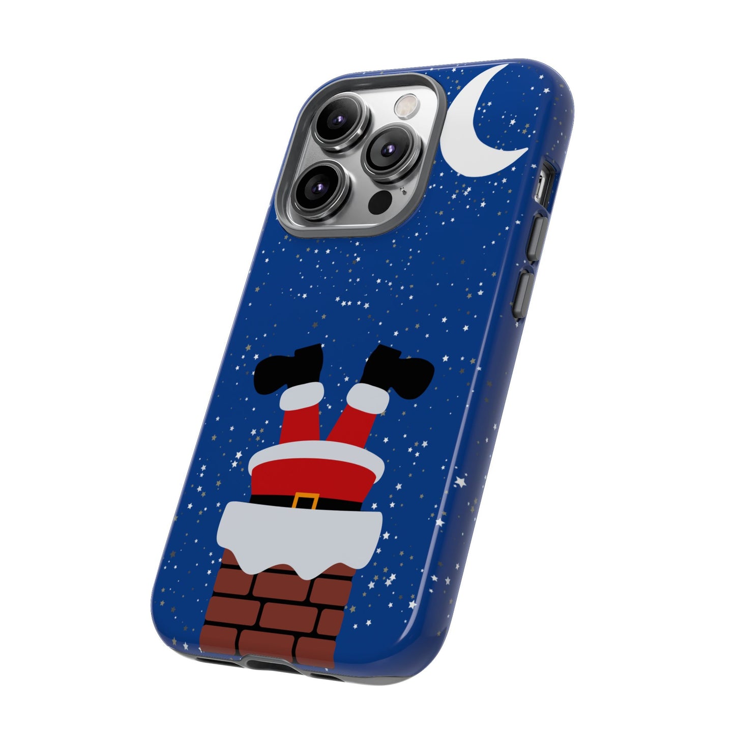 Stuck Santa Phone Case - for Apple, Samsung, and Google Phones