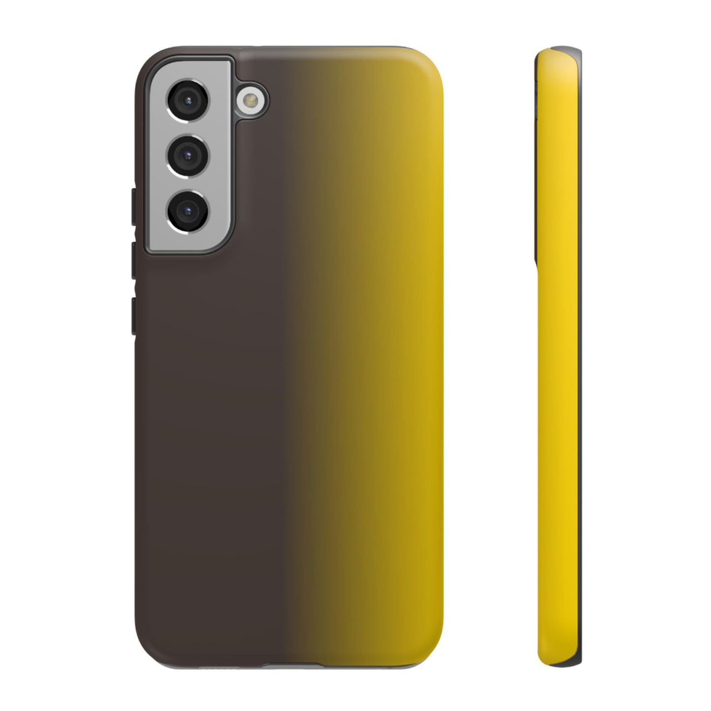 Ombre Brown and Gold Phone Case - for Apple, Samsung, and Google Phones