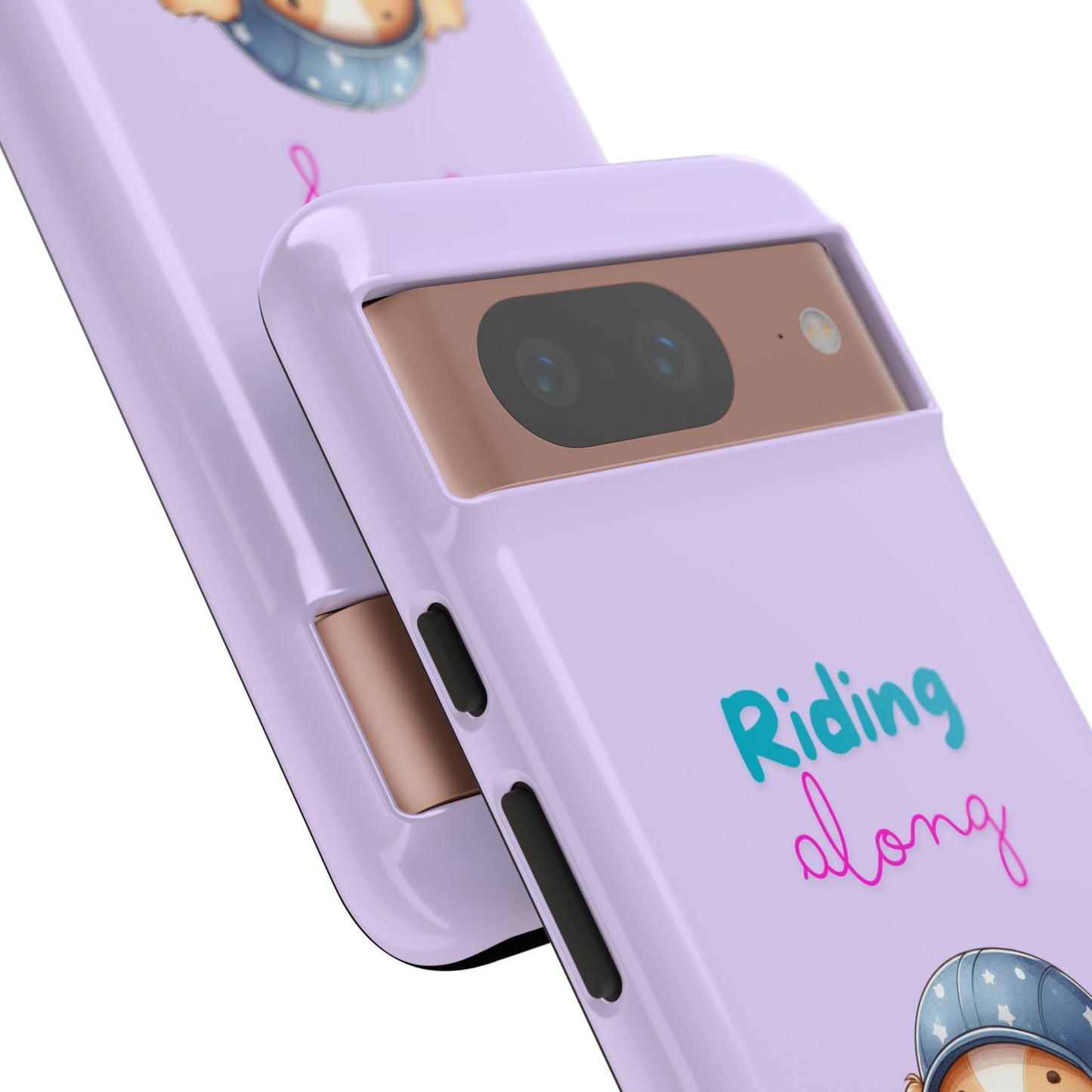 Purple Puppy Phone Case - for Apple, Samsung, and Google Phones