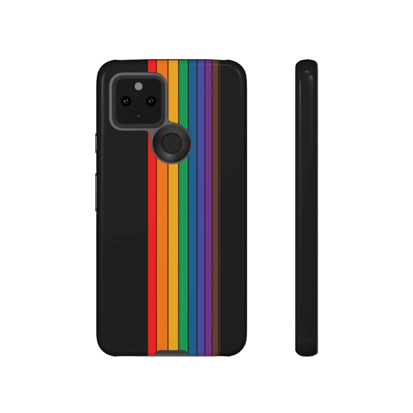 Rainbow Stripe Phone Case - for Apple, Samsung, and Google Phones
