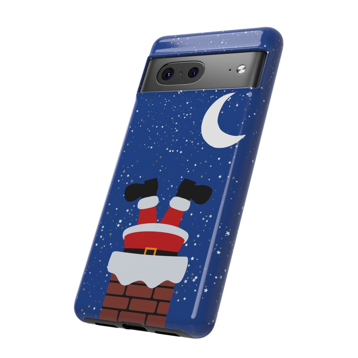 Stuck Santa Phone Case - for Apple, Samsung, and Google Phones