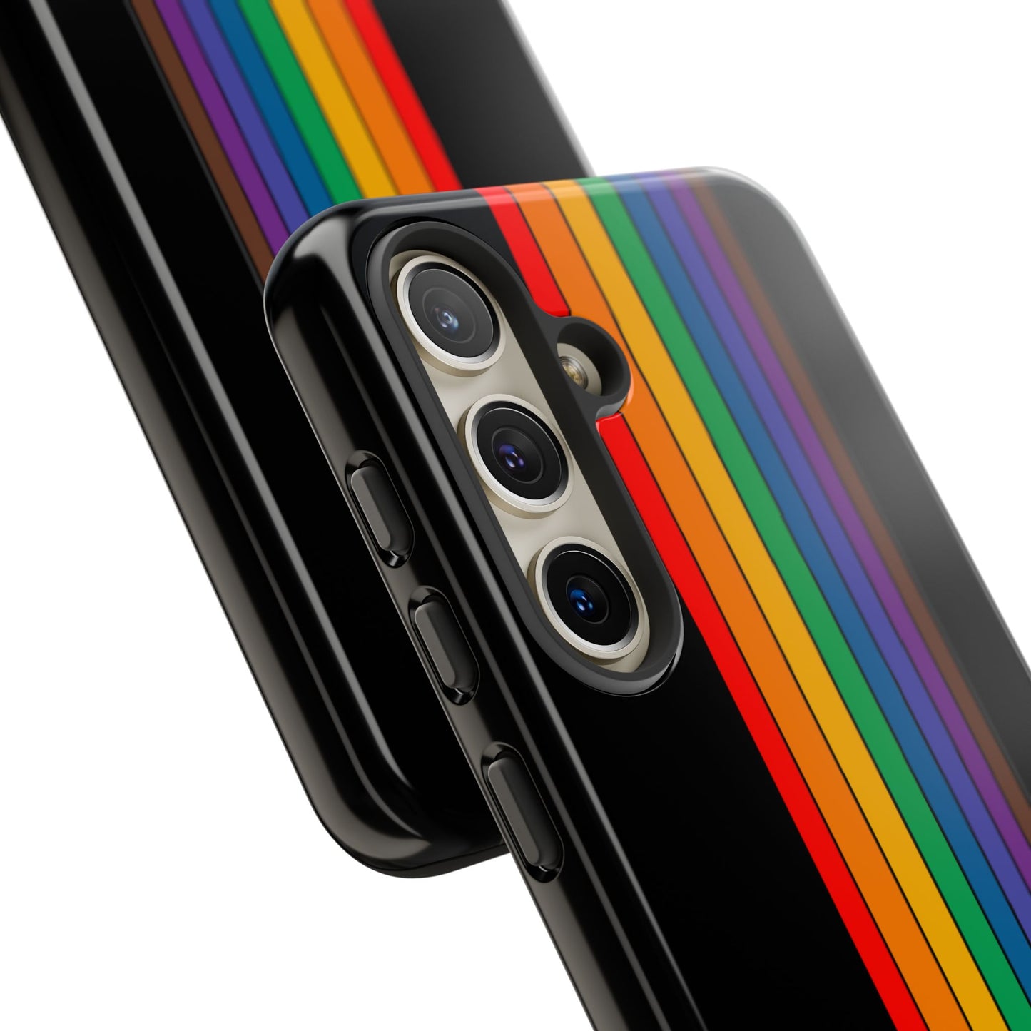 Rainbow Stripe Phone Case - for Apple, Samsung, and Google Phones