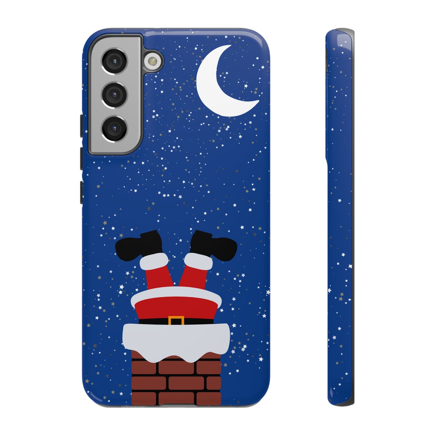 Stuck Santa Phone Case - for Apple, Samsung, and Google Phones