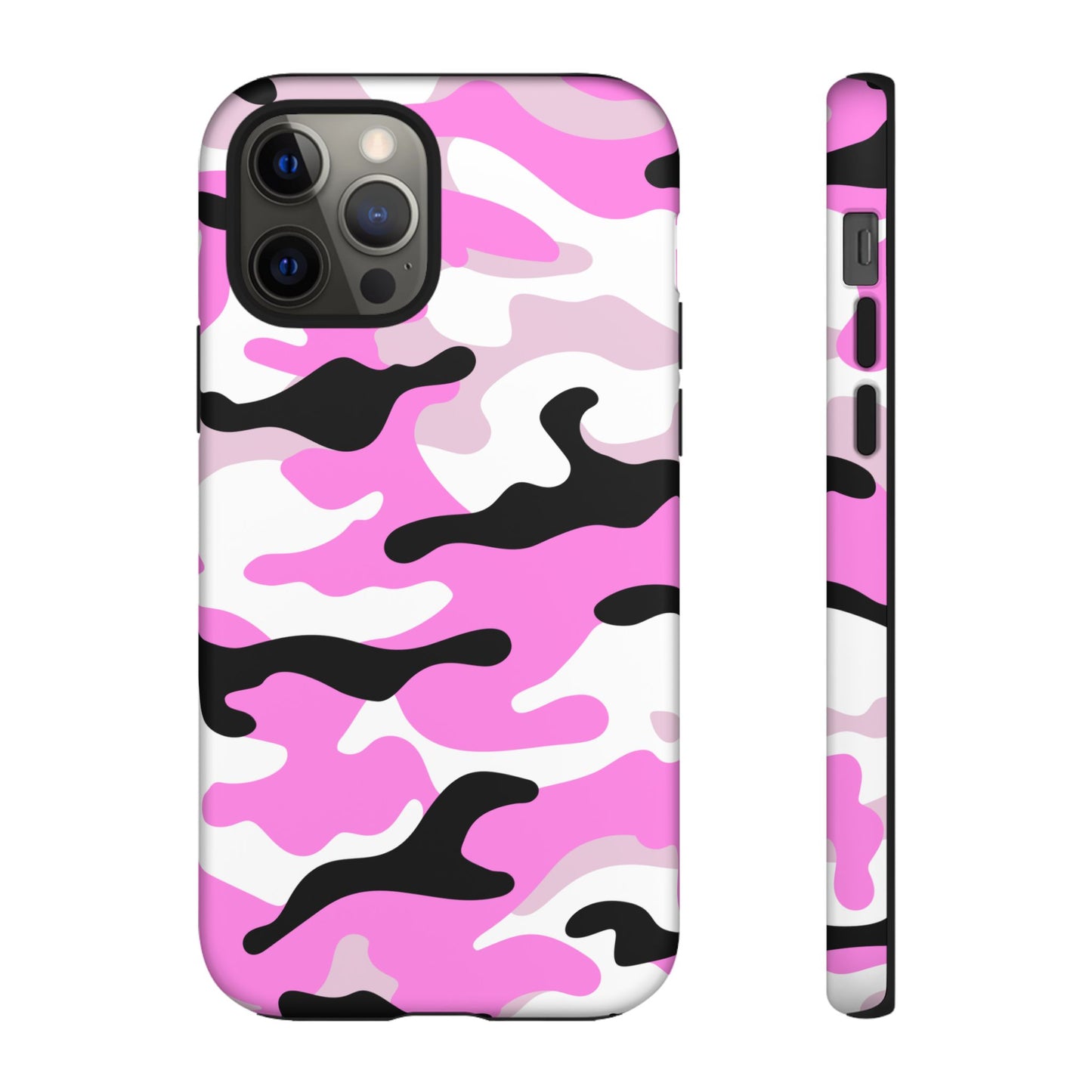 Pink Camo Phone Case - for Apple, Samsung, and Google Phones