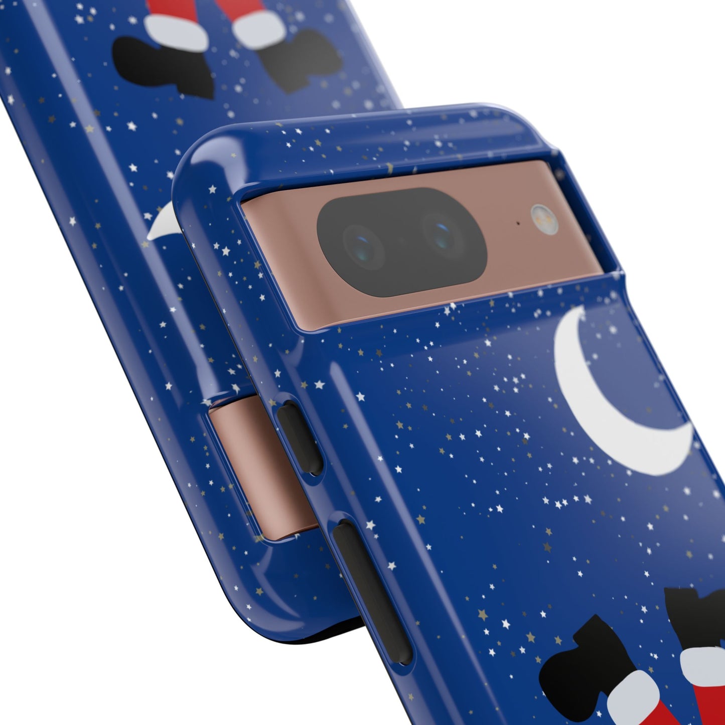 Stuck Santa Phone Case - for Apple, Samsung, and Google Phones