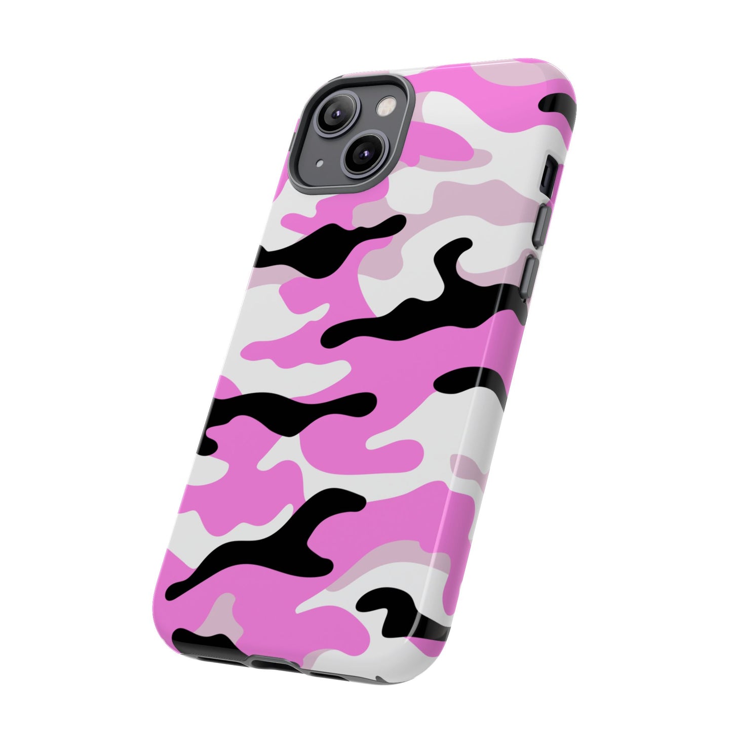 Pink Camo Phone Case - for Apple, Samsung, and Google Phones