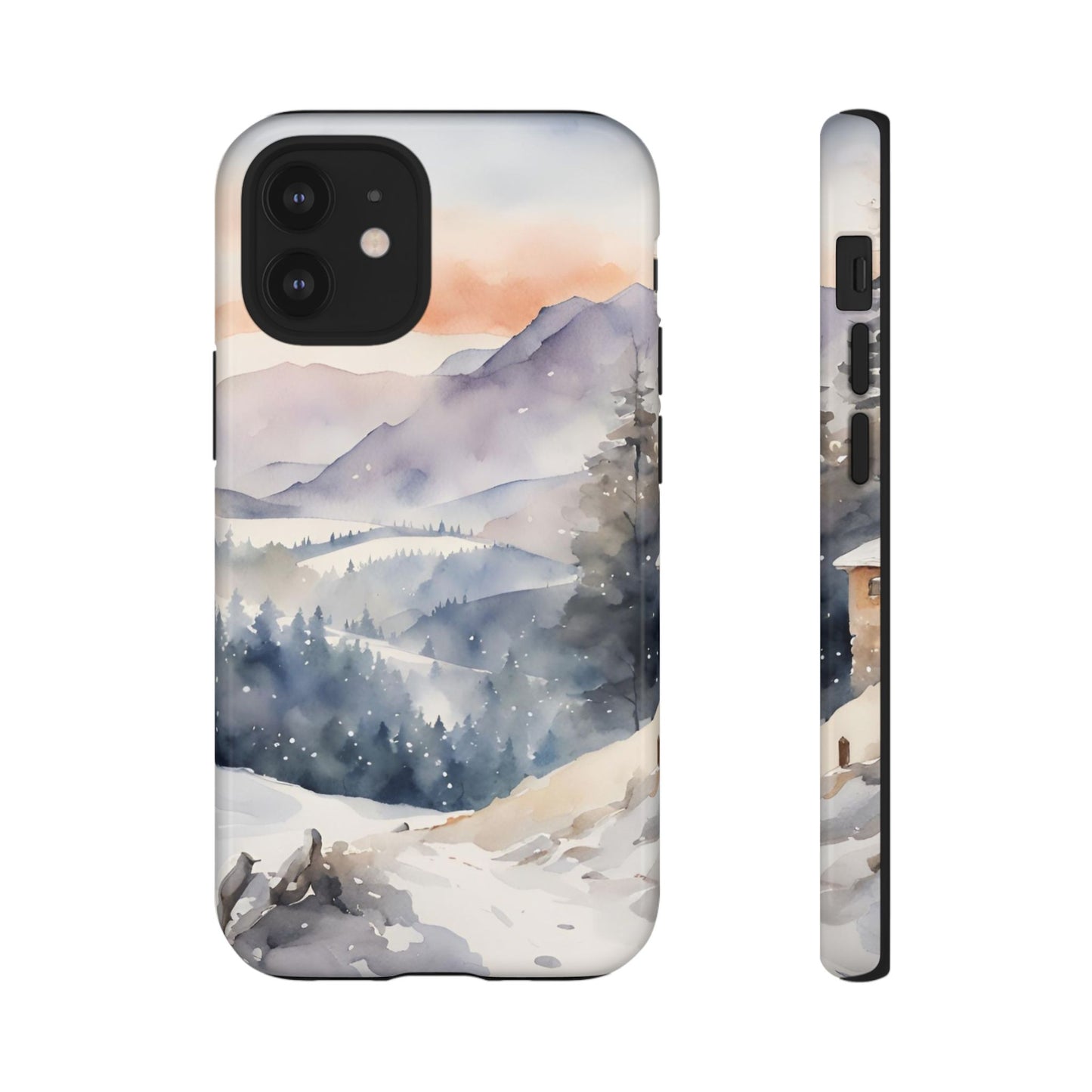 Winter Snowscape Phone Case - for Apple, Samsung, and Google Phones
