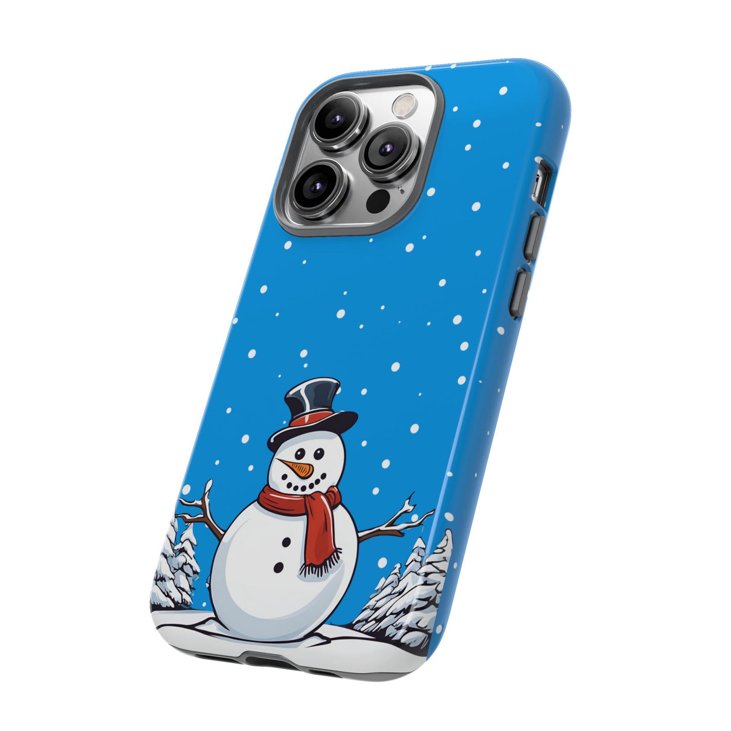 Snowman Phone Case - for Apple, Samsung, and Google Phones