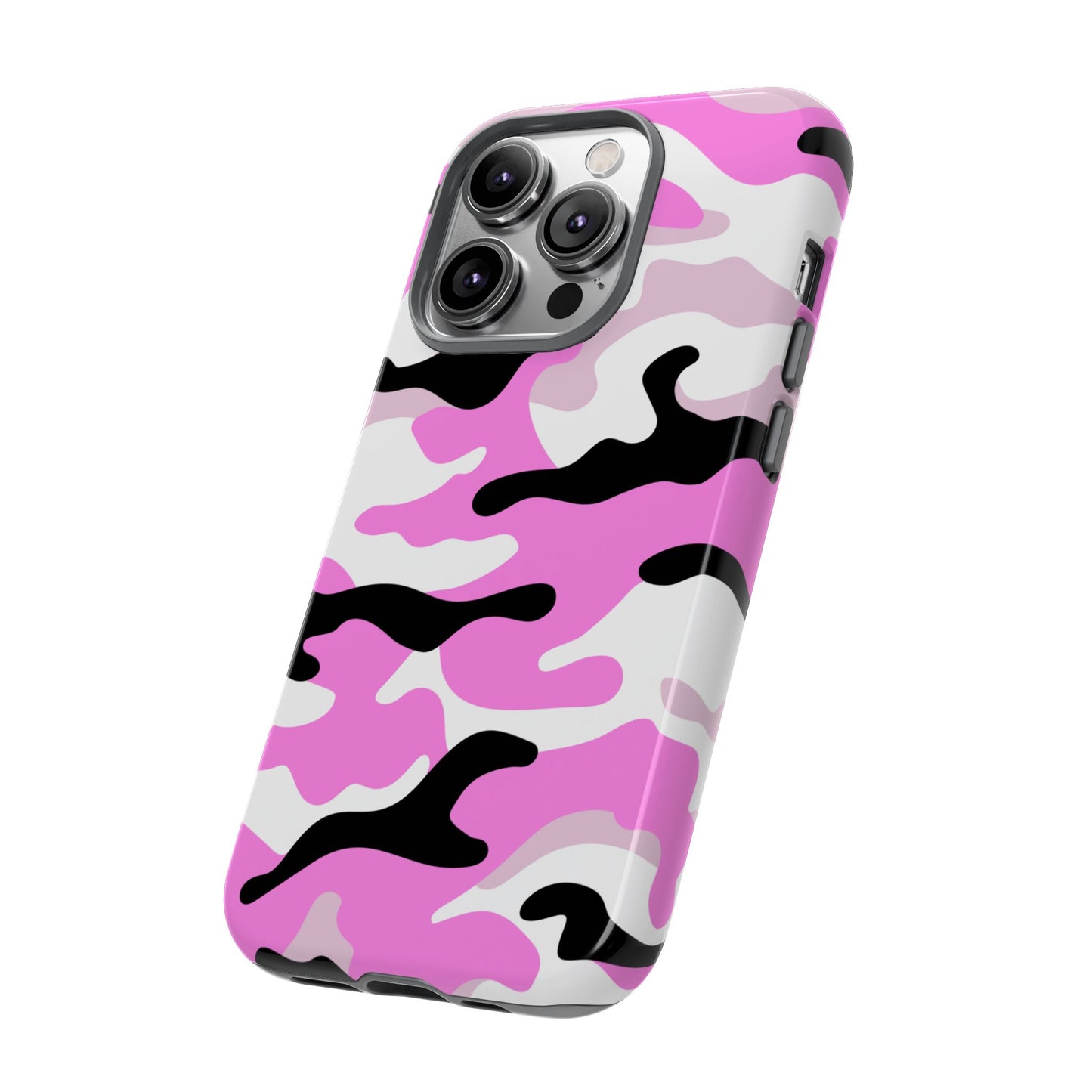 Pink Camo Phone Case - for Apple, Samsung, and Google Phones