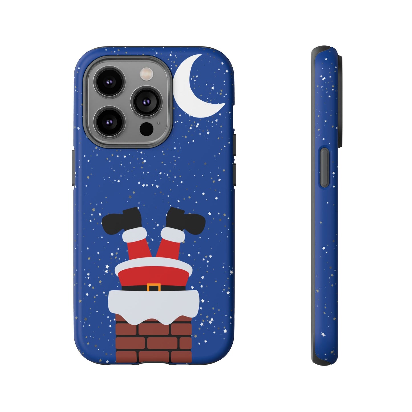 Stuck Santa Phone Case - for Apple, Samsung, and Google Phones