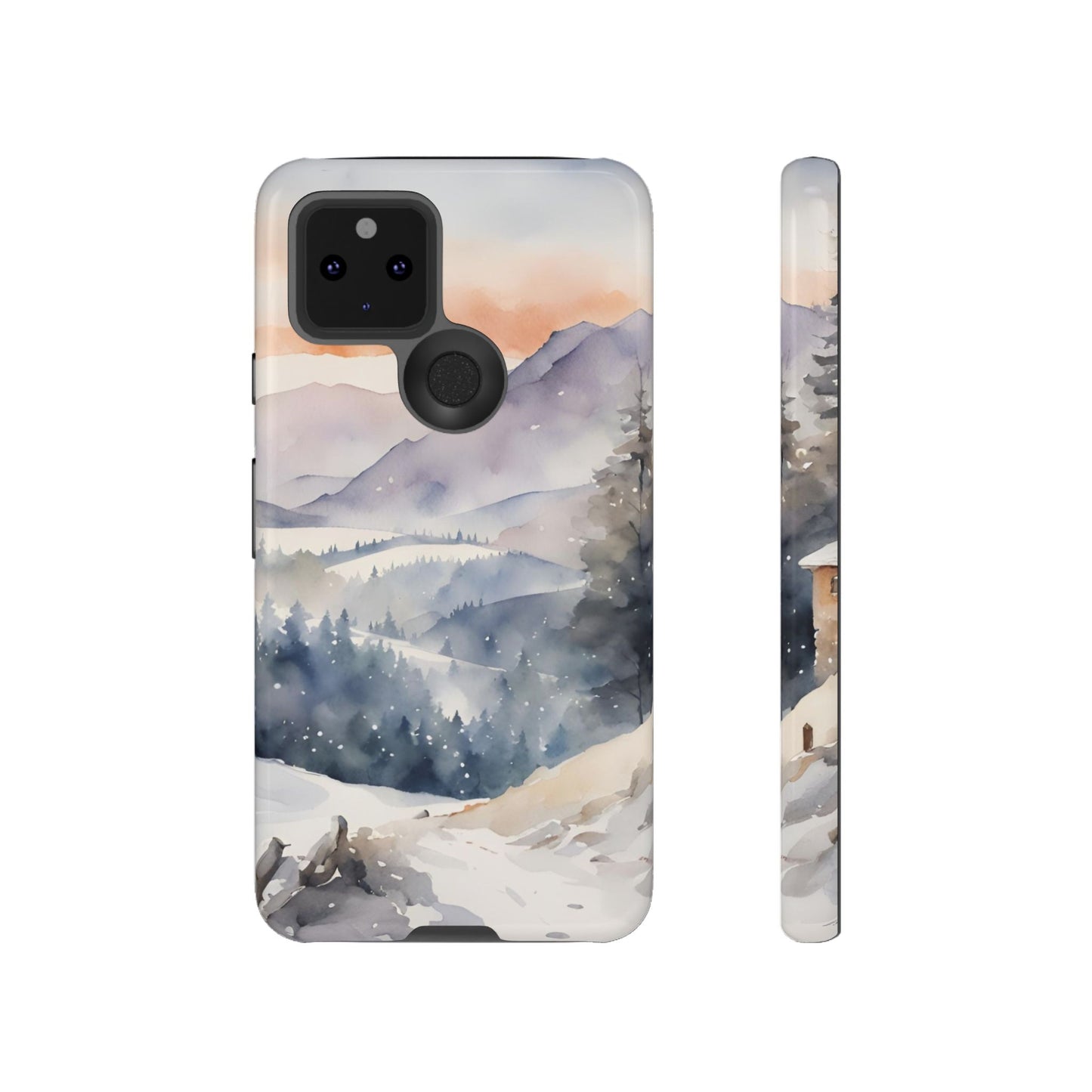 Winter Snowscape Phone Case - for Apple, Samsung, and Google Phones