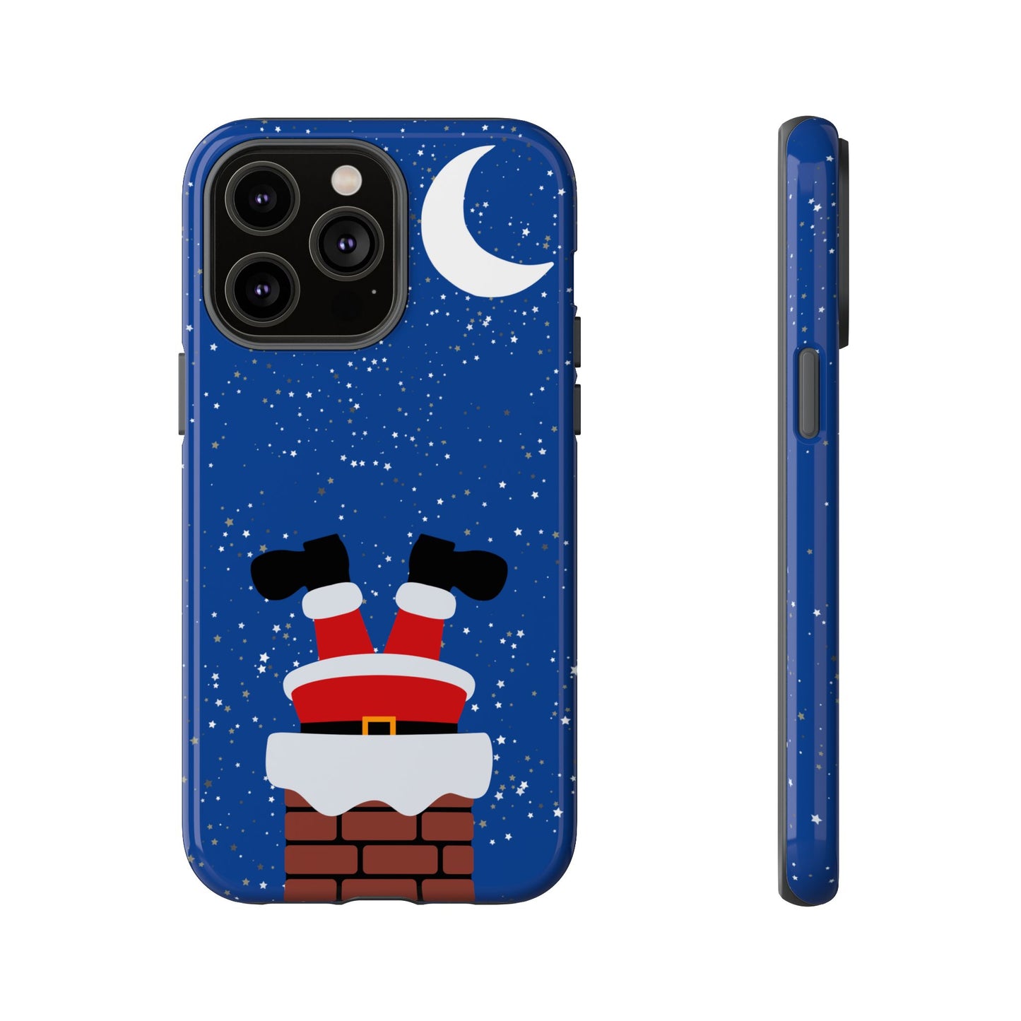 Stuck Santa Phone Case - for Apple, Samsung, and Google Phones