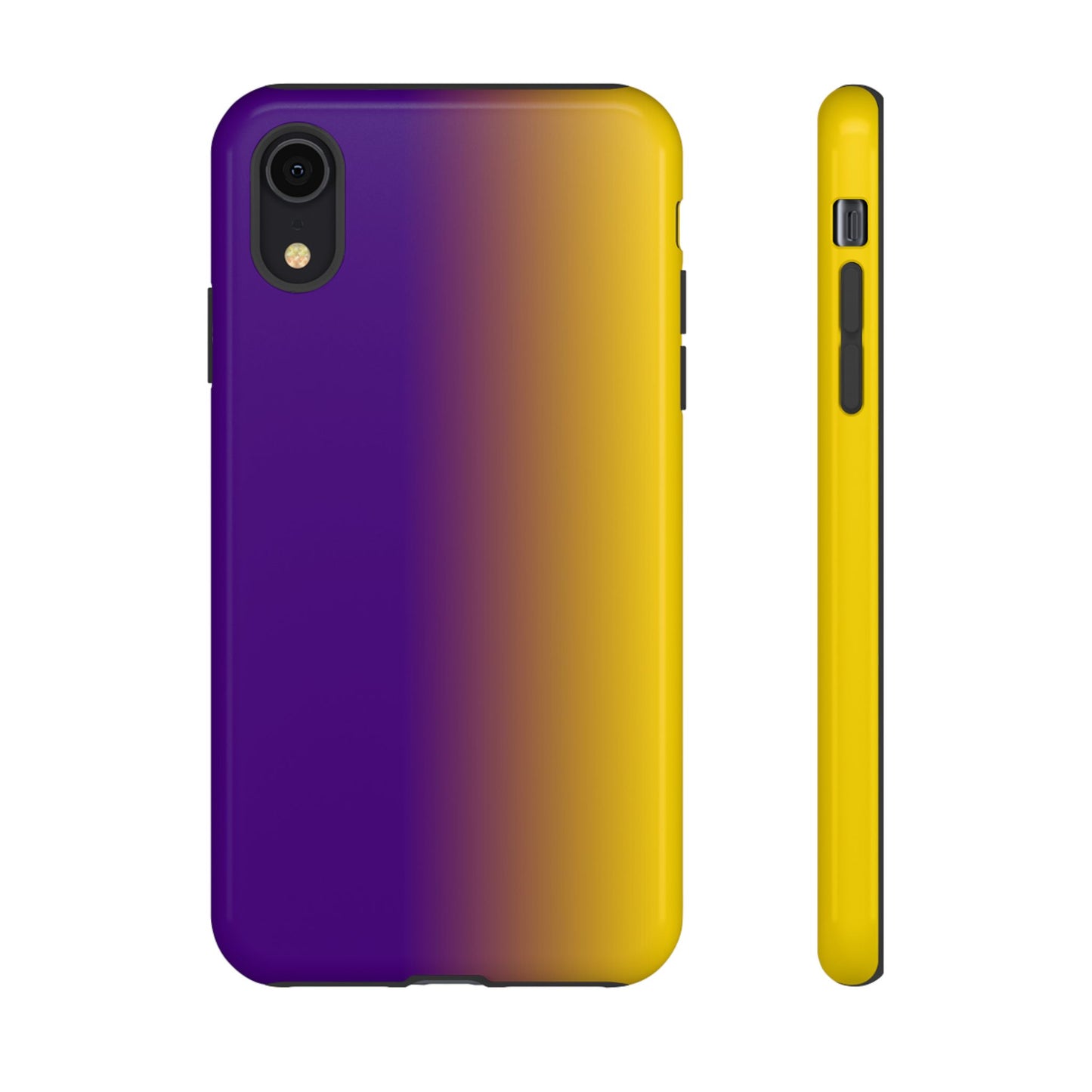 Ombre Purple and Gold Phone Case - for Apple, Samsung, and Google Phones