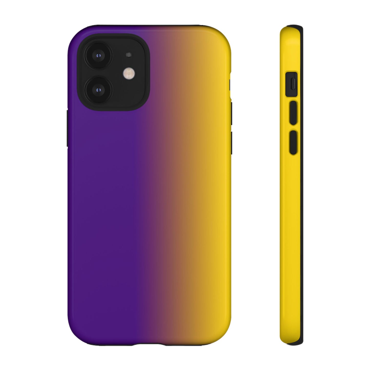 Ombre Purple and Gold Phone Case - for Apple, Samsung, and Google Phones
