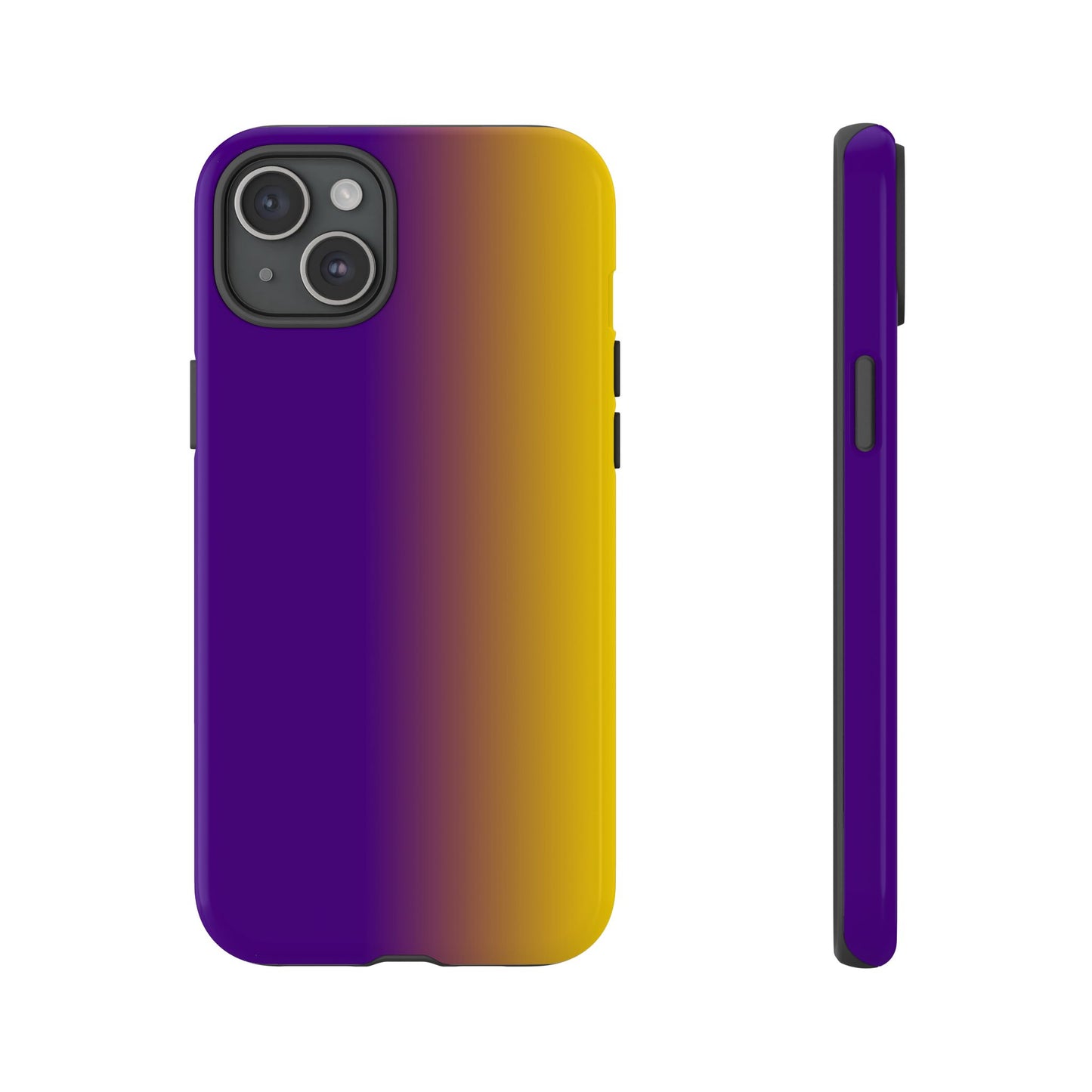 Ombre Purple and Gold Phone Case - for Apple, Samsung, and Google Phones