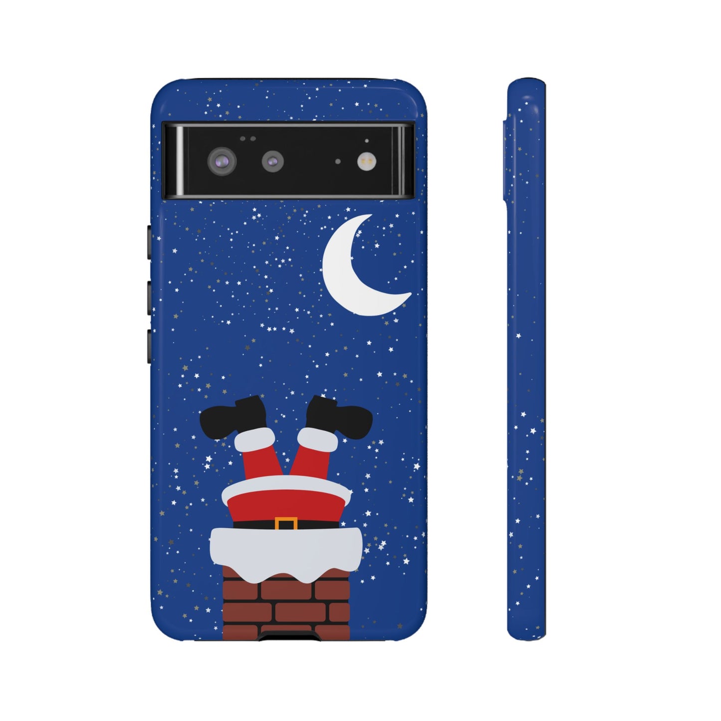 Stuck Santa Phone Case - for Apple, Samsung, and Google Phones