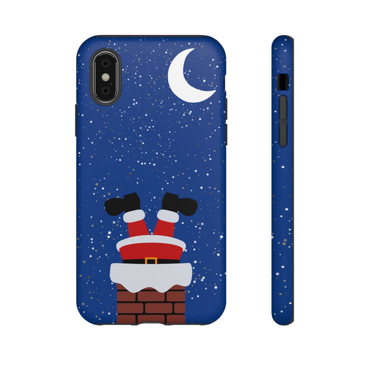 Stuck Santa Phone Case - for Apple, Samsung, and Google Phones