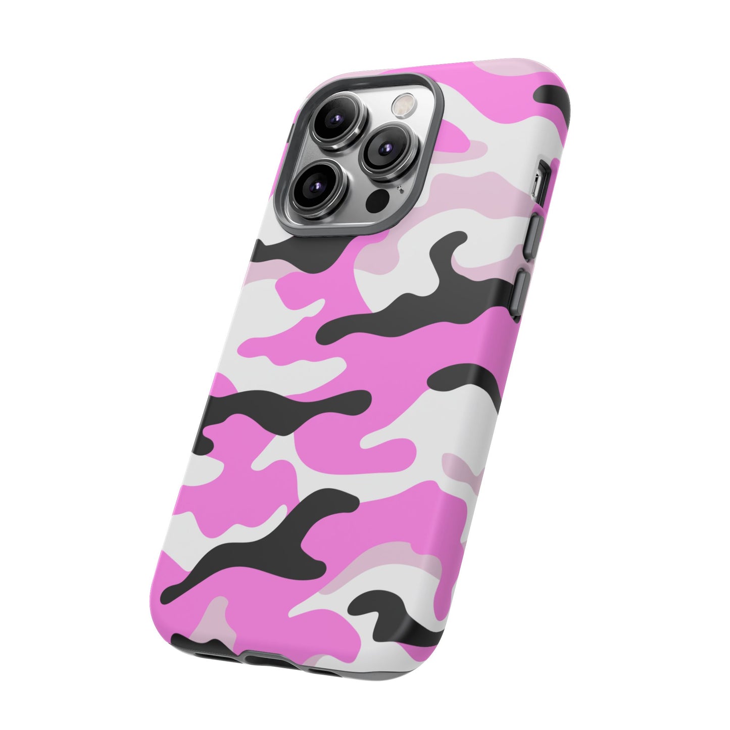 Pink Camo Phone Case - for Apple, Samsung, and Google Phones