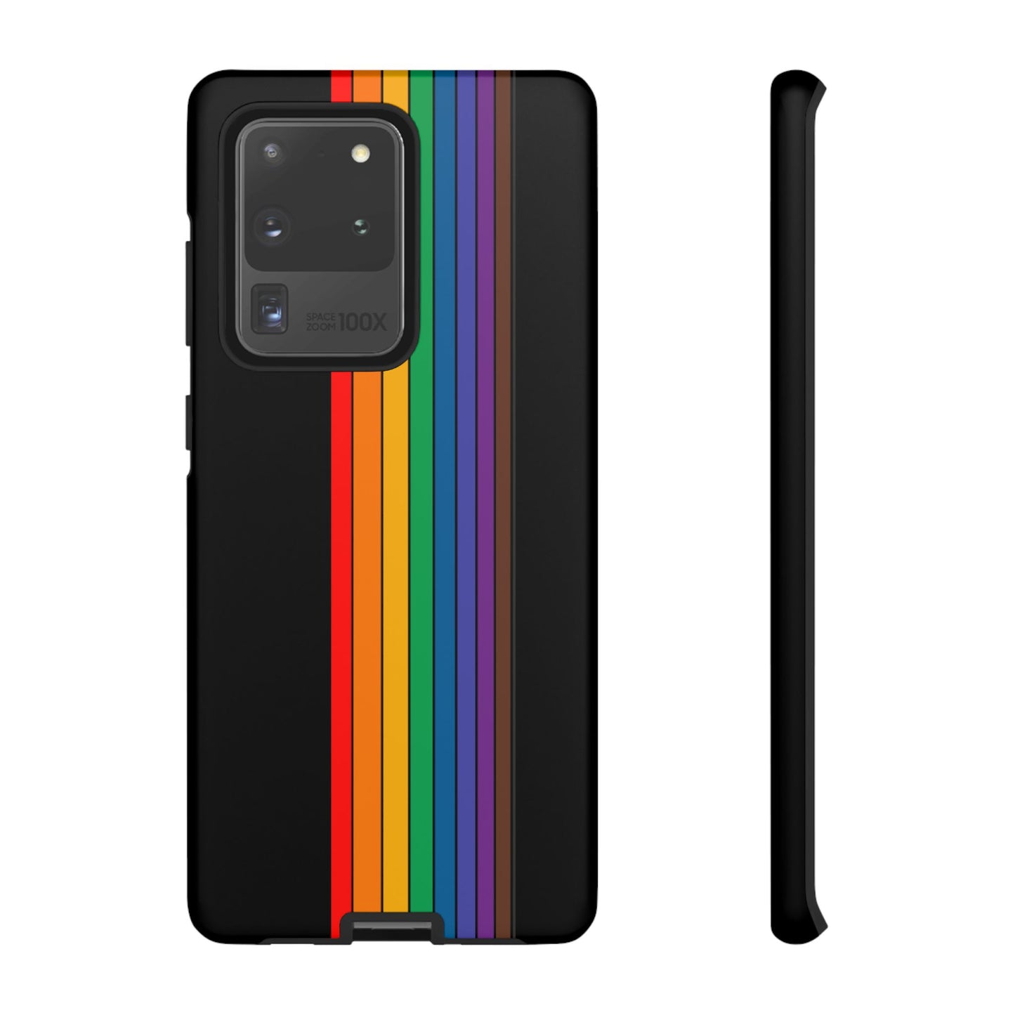 Rainbow Stripe Phone Case - for Apple, Samsung, and Google Phones