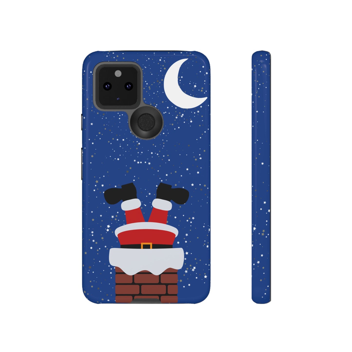 Stuck Santa Phone Case - for Apple, Samsung, and Google Phones