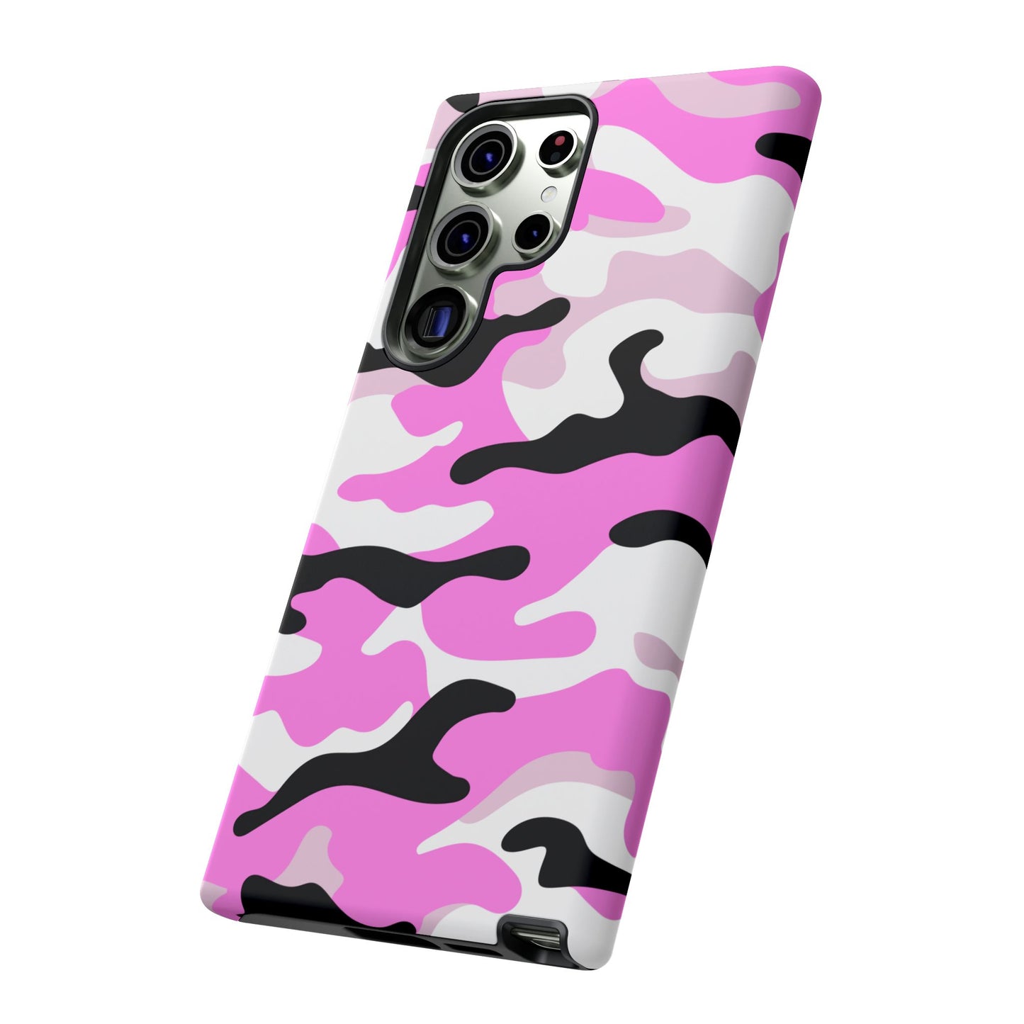 Pink Camo Phone Case - for Apple, Samsung, and Google Phones