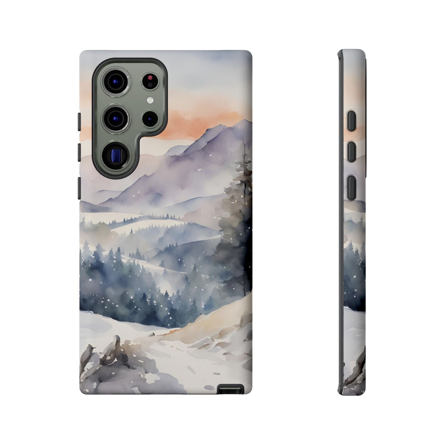 Winter Snowscape Phone Case - for Apple, Samsung, and Google Phones