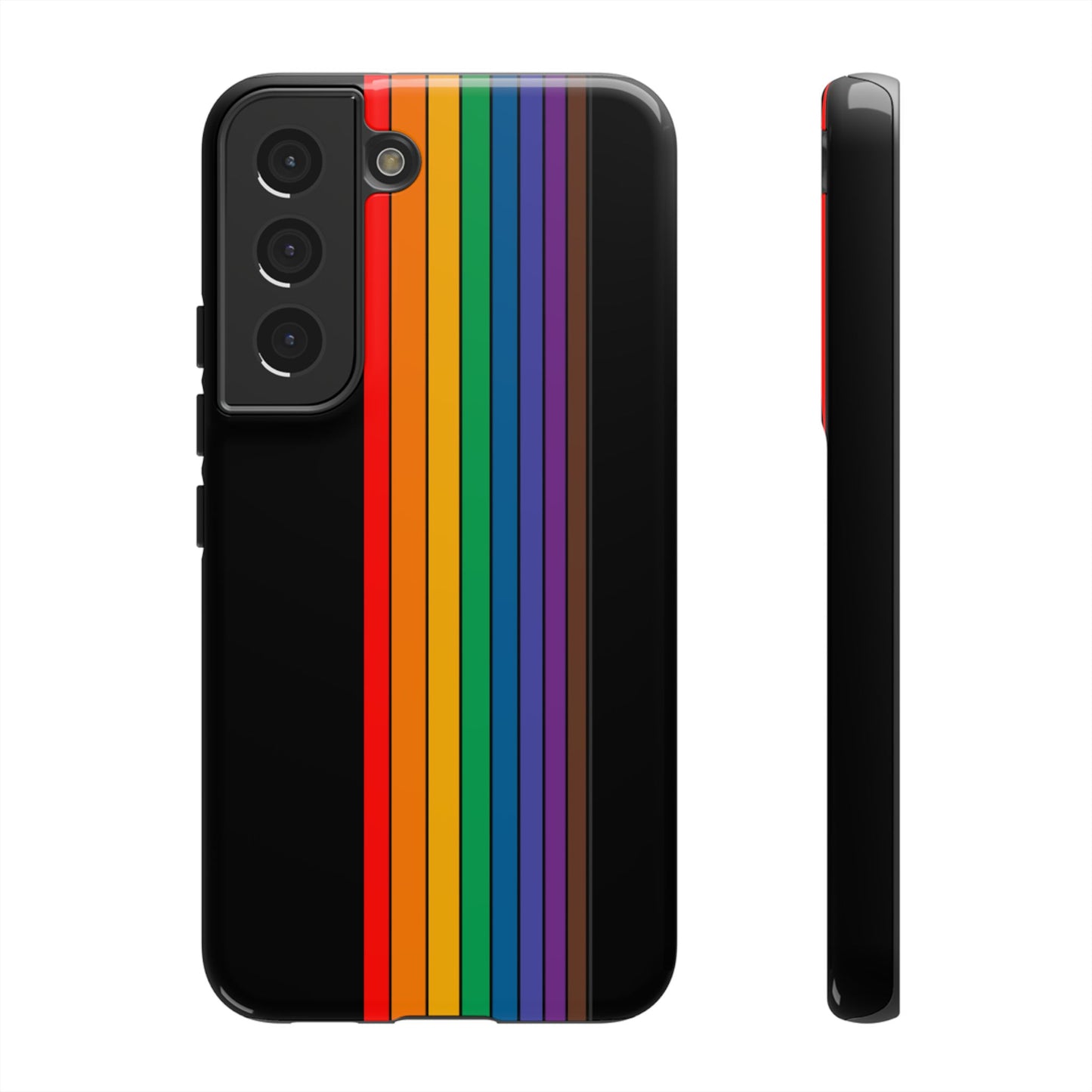 Rainbow Stripe Phone Case - for Apple, Samsung, and Google Phones
