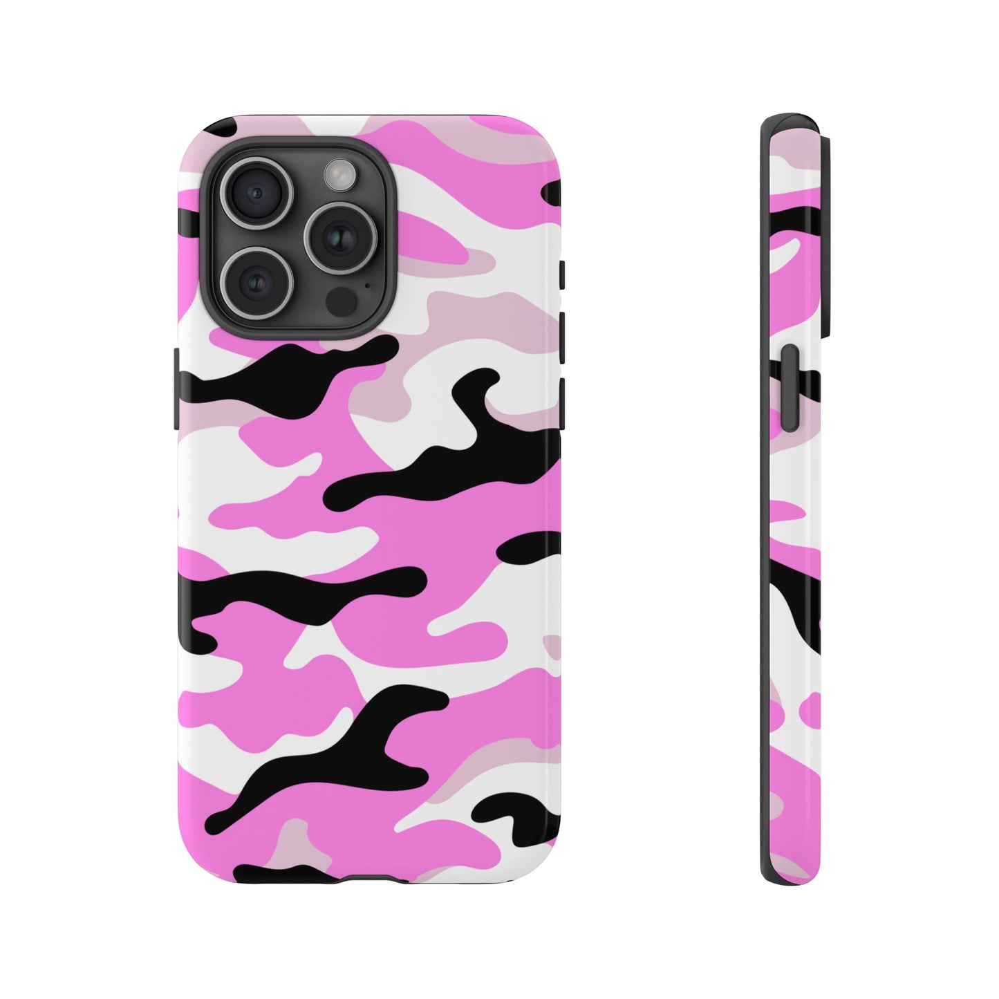 Pink Camo Phone Case - for Apple, Samsung, and Google Phones