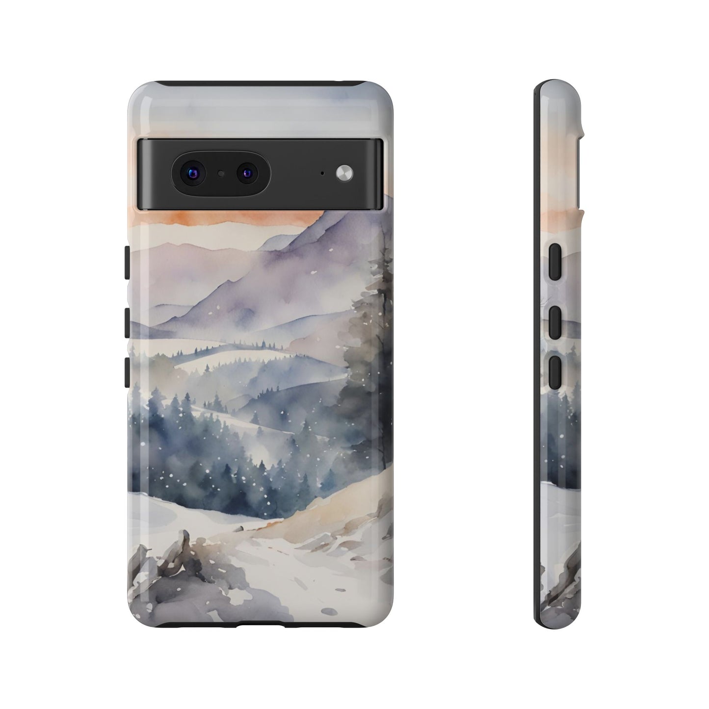 Winter Snowscape Phone Case - for Apple, Samsung, and Google Phones