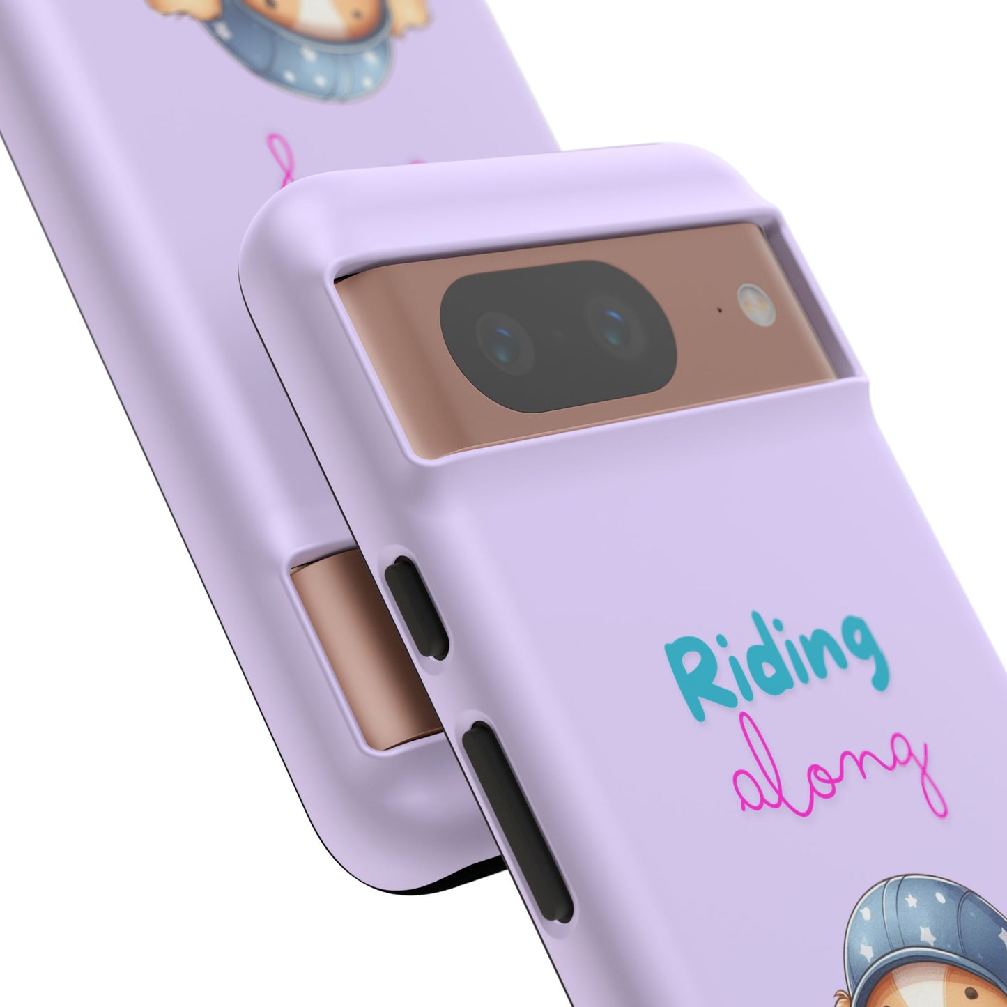 Purple Puppy Phone Case - for Apple, Samsung, and Google Phones