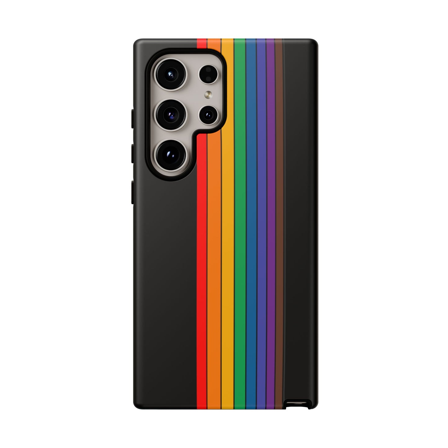 Rainbow Stripe Phone Case - for Apple, Samsung, and Google Phones