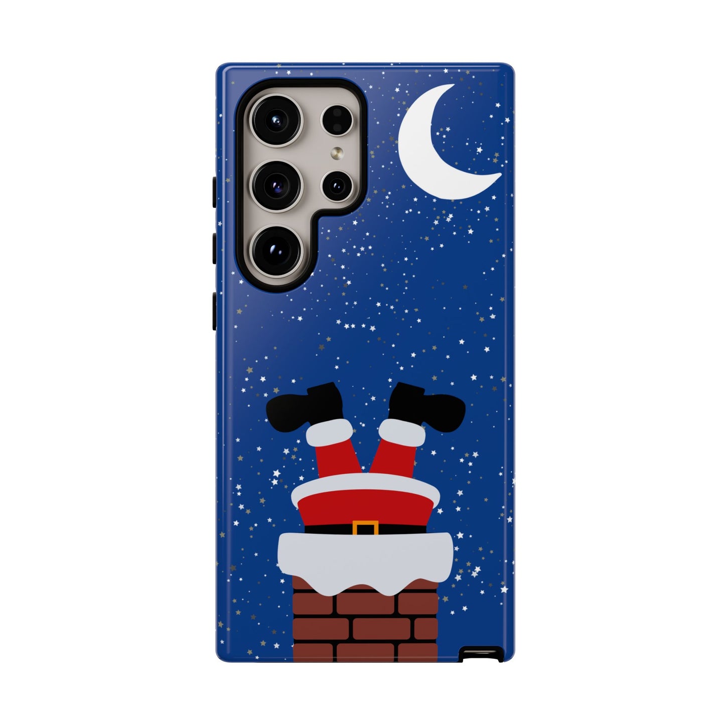 Stuck Santa Phone Case - for Apple, Samsung, and Google Phones