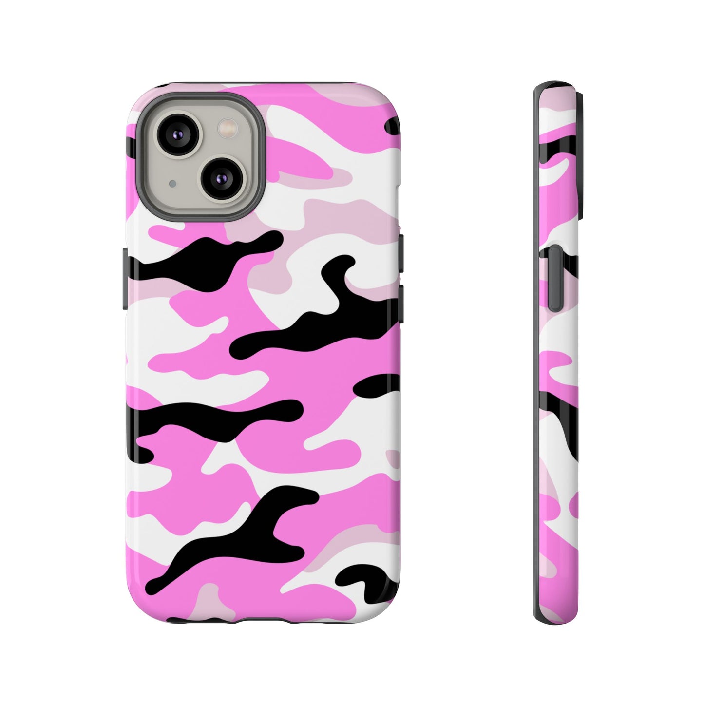 Pink Camo Phone Case - for Apple, Samsung, and Google Phones