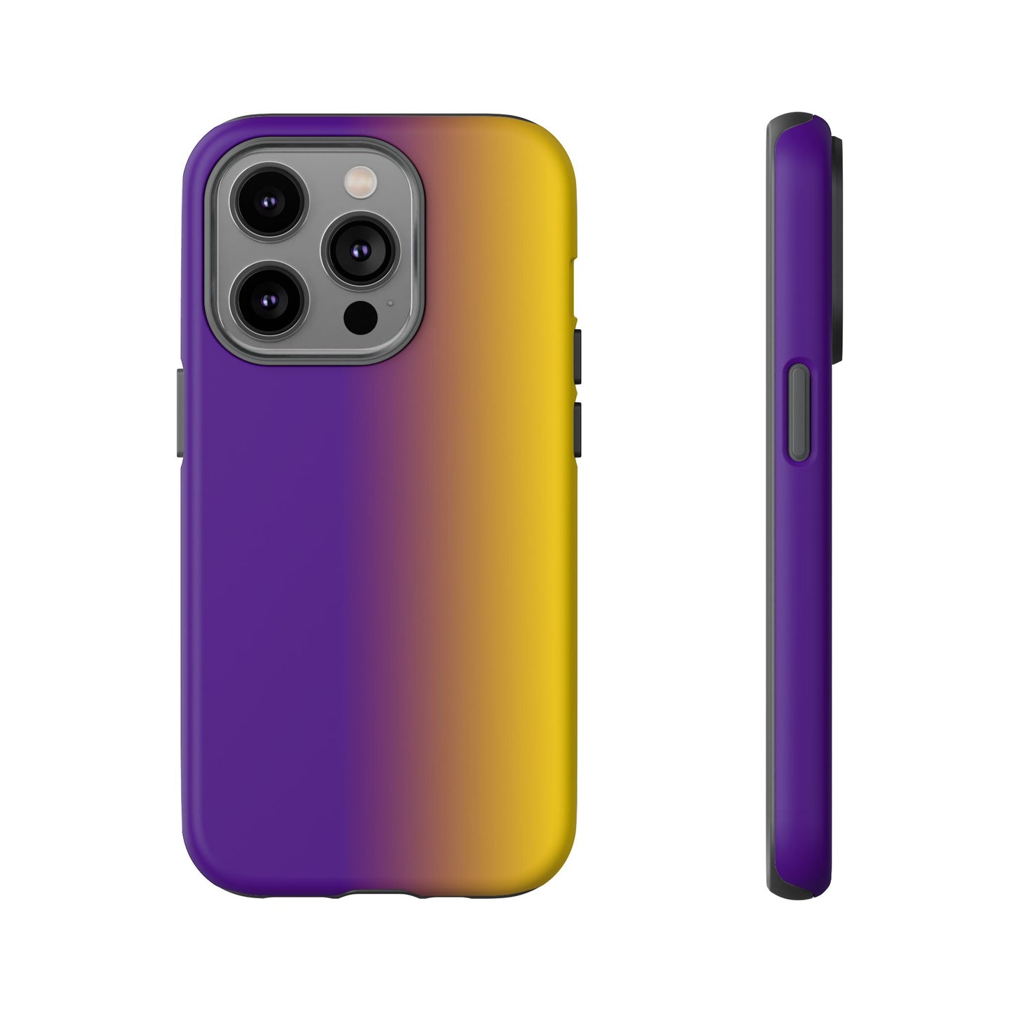 Ombre Purple and Gold Phone Case - for Apple, Samsung, and Google Phones