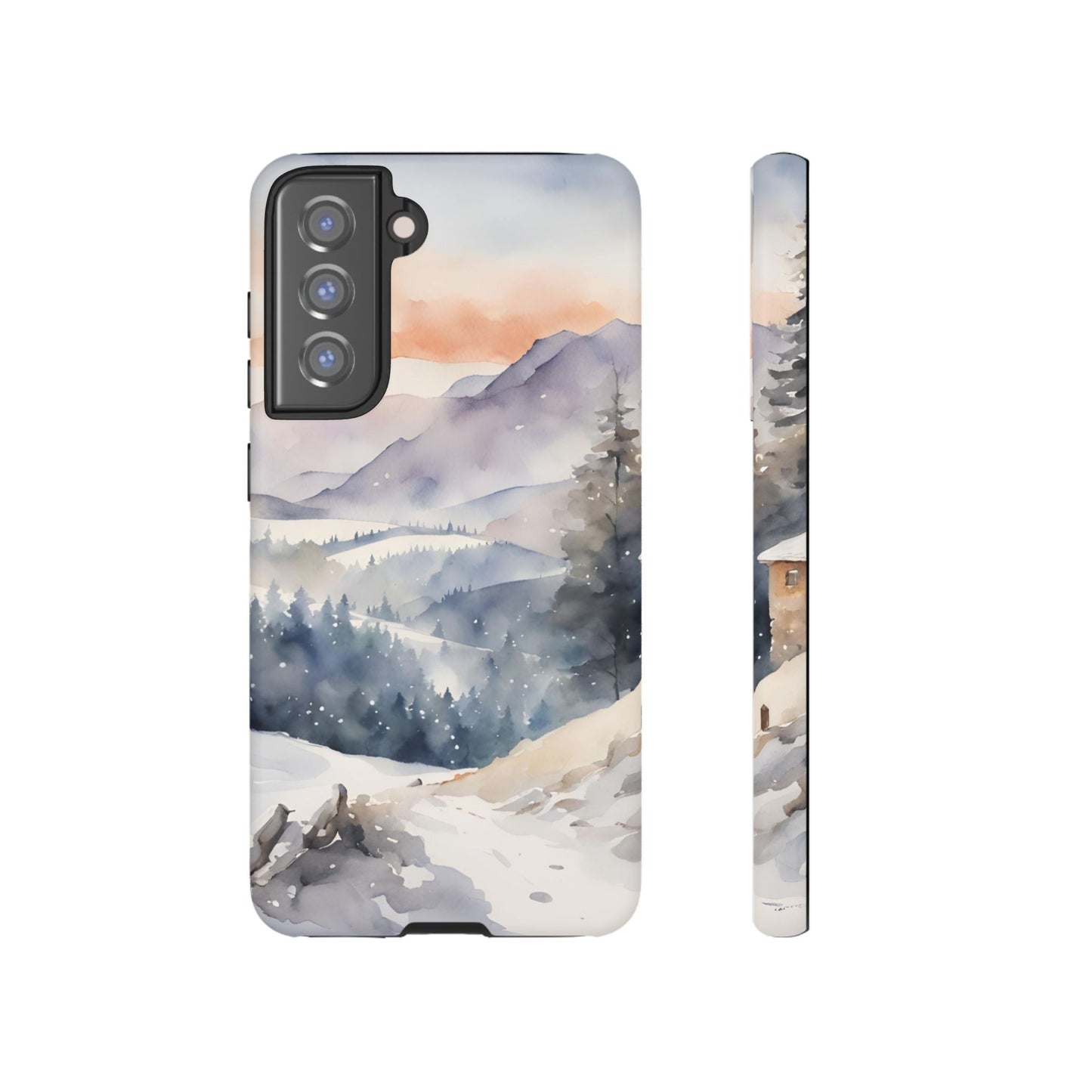 Winter Snowscape Phone Case - for Apple, Samsung, and Google Phones