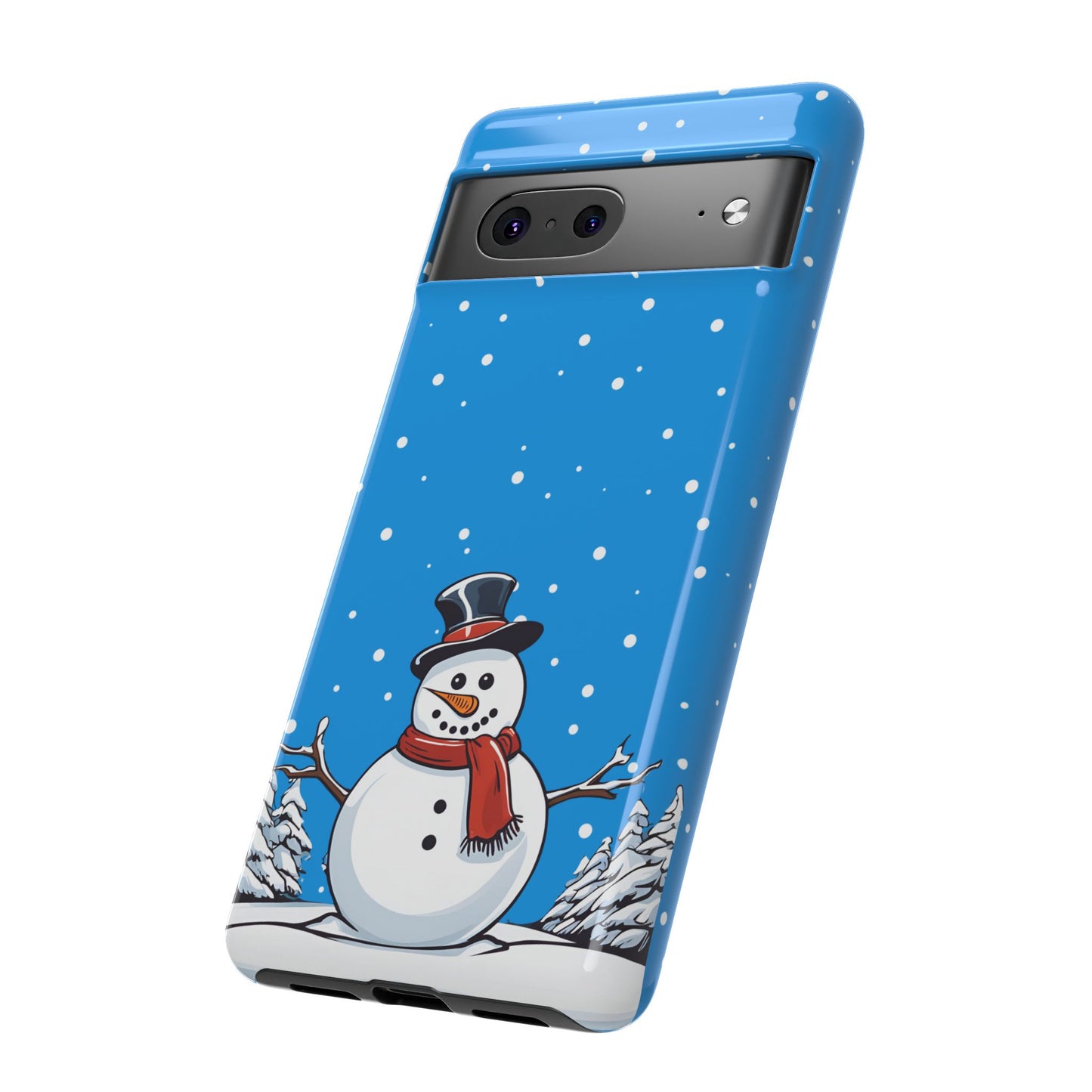 Snowman Phone Case - for Apple, Samsung, and Google Phones