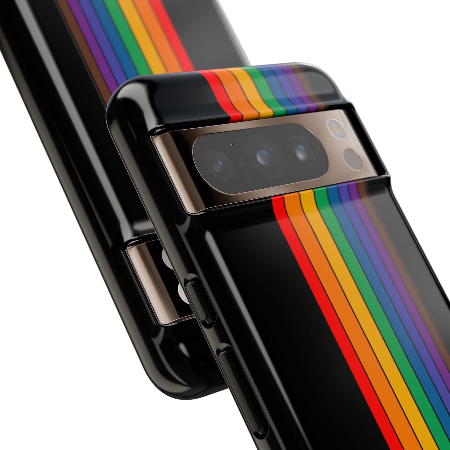 Rainbow Stripe Phone Case - for Apple, Samsung, and Google Phones