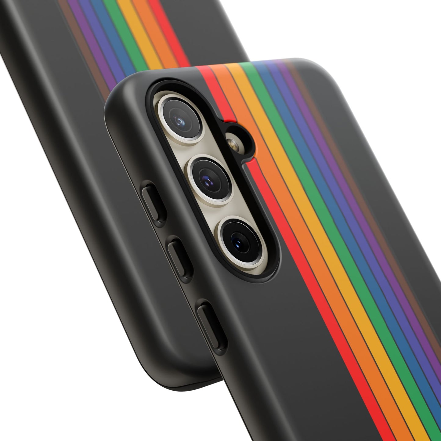 Rainbow Stripe Phone Case - for Apple, Samsung, and Google Phones