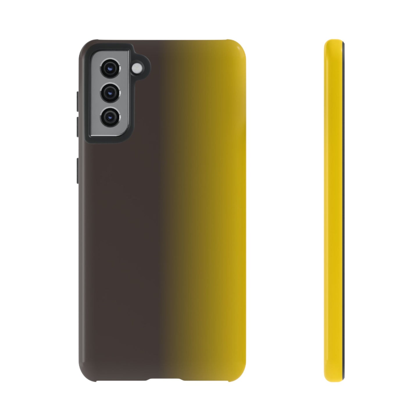 Ombre Brown and Gold Phone Case - for Apple, Samsung, and Google Phones