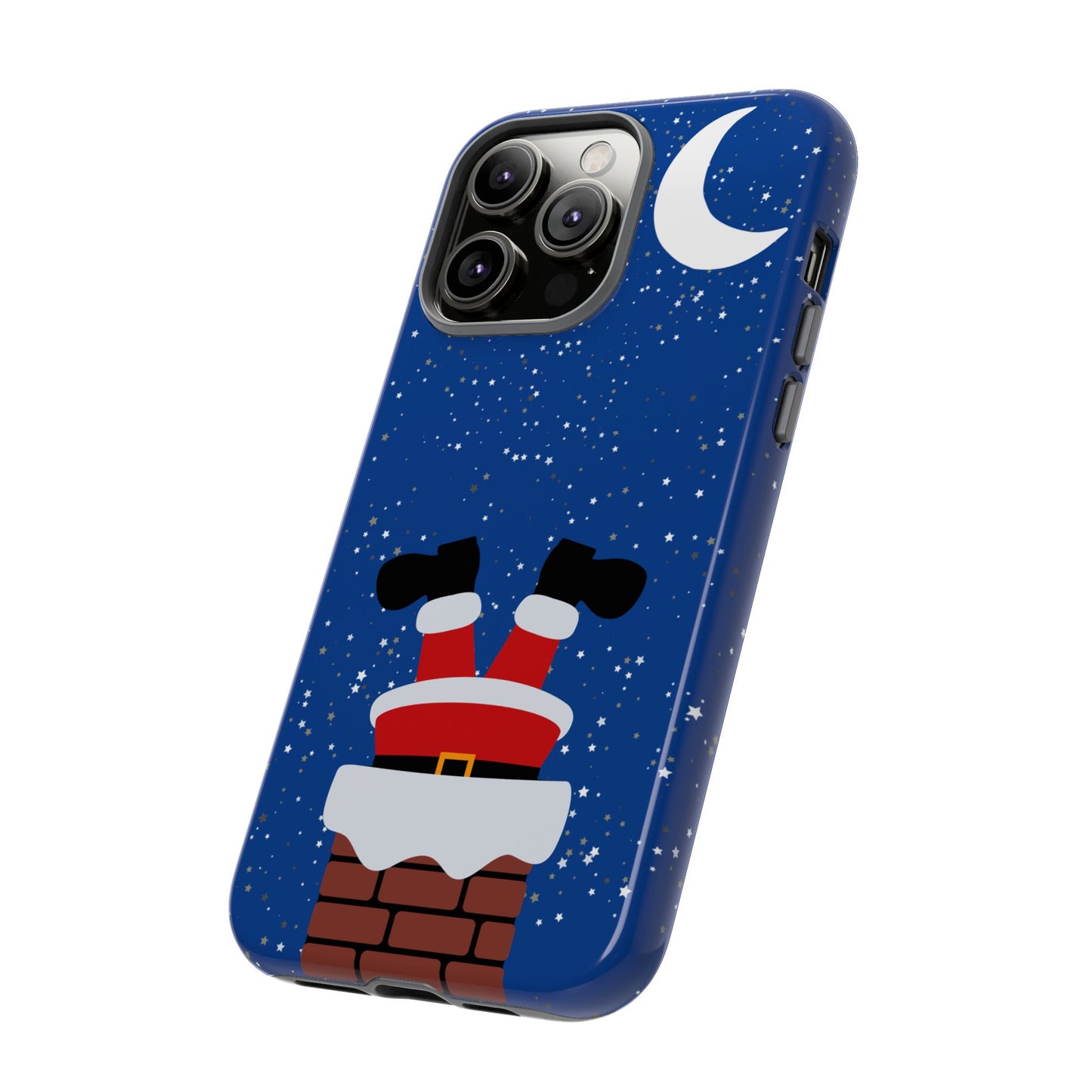 Stuck Santa Phone Case - for Apple, Samsung, and Google Phones