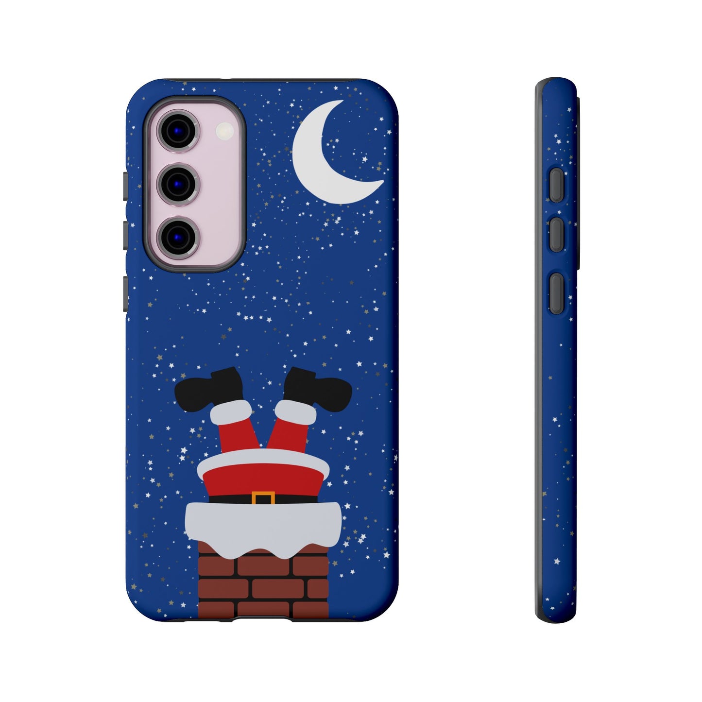 Stuck Santa Phone Case - for Apple, Samsung, and Google Phones