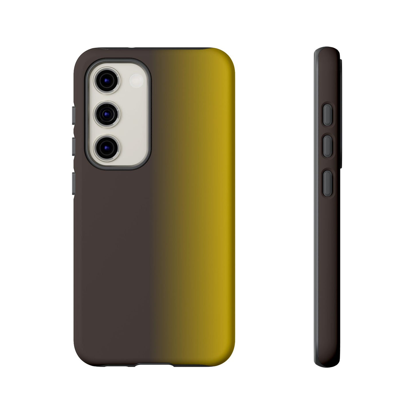 Ombre Brown and Gold Phone Case - for Apple, Samsung, and Google Phones