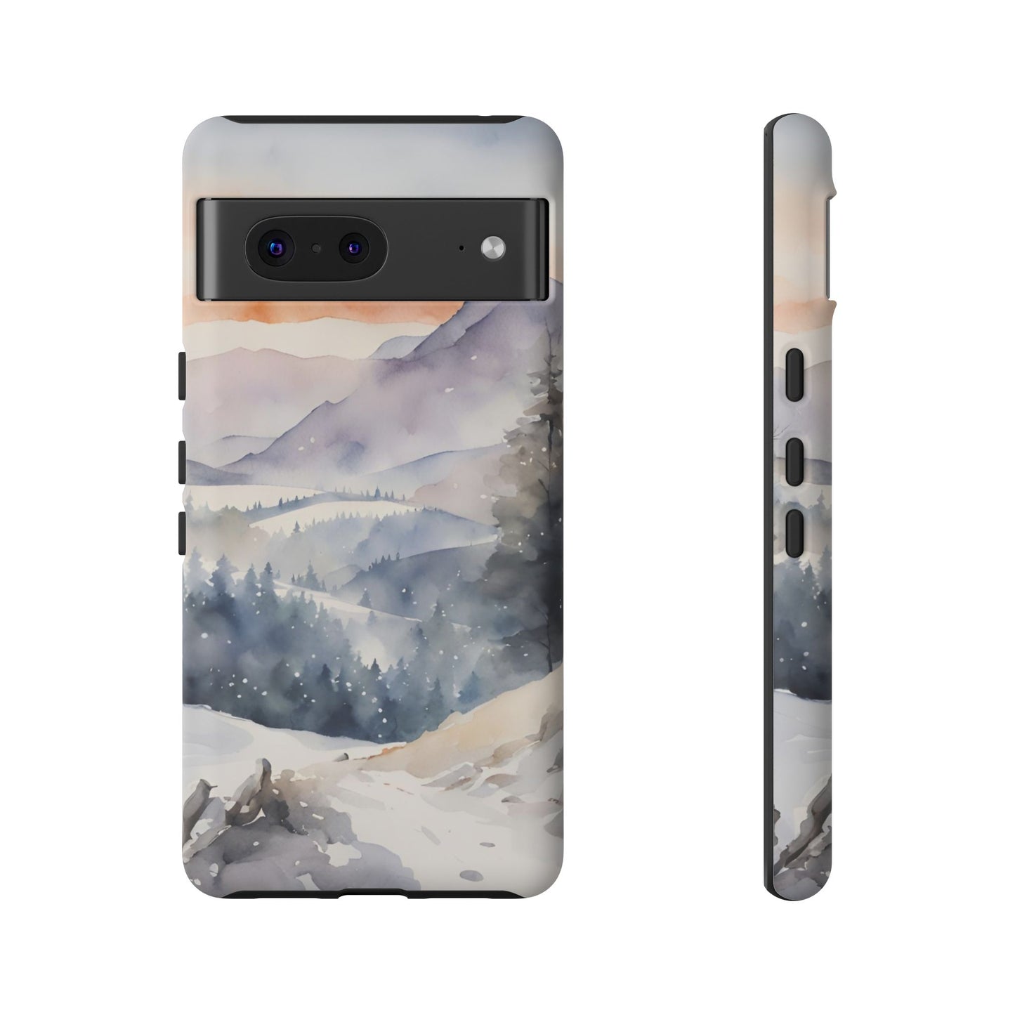 Winter Snowscape Phone Case - for Apple, Samsung, and Google Phones