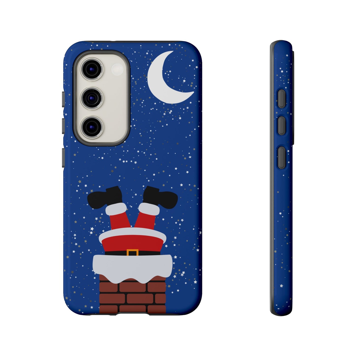 Stuck Santa Phone Case - for Apple, Samsung, and Google Phones