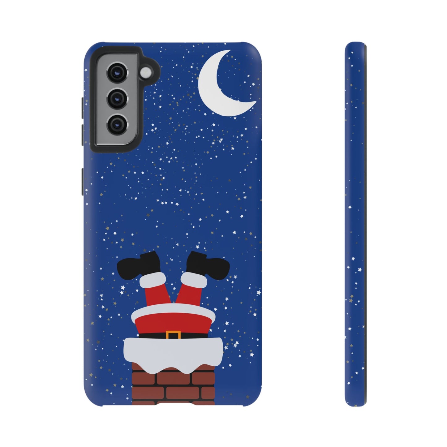 Stuck Santa Phone Case - for Apple, Samsung, and Google Phones