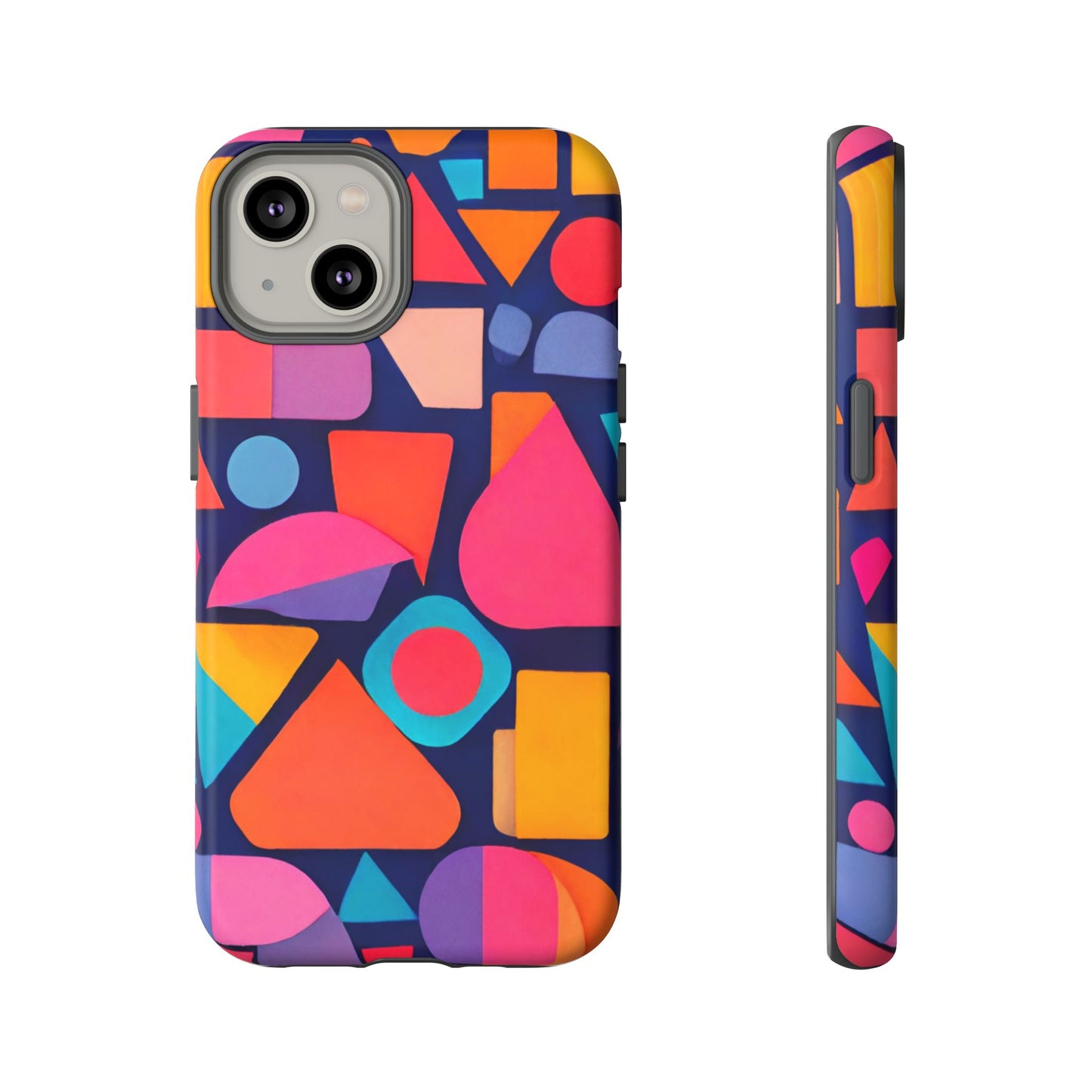 Abstract Geometric Shapes Phone Case - for Apple, Samsung, and Google Phones