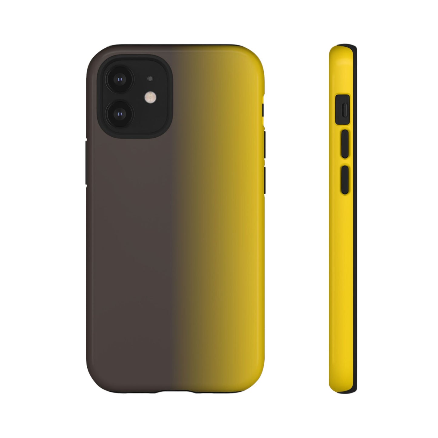 Ombre Brown and Gold Phone Case - for Apple, Samsung, and Google Phones