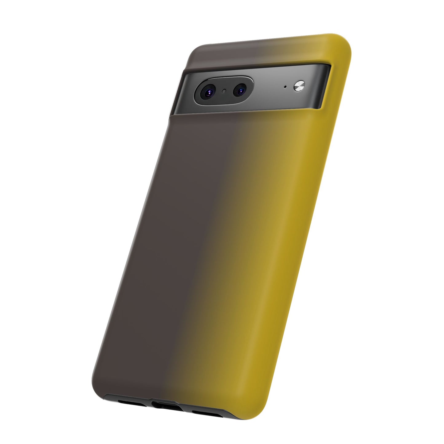 Ombre Brown and Gold Phone Case - for Apple, Samsung, and Google Phones