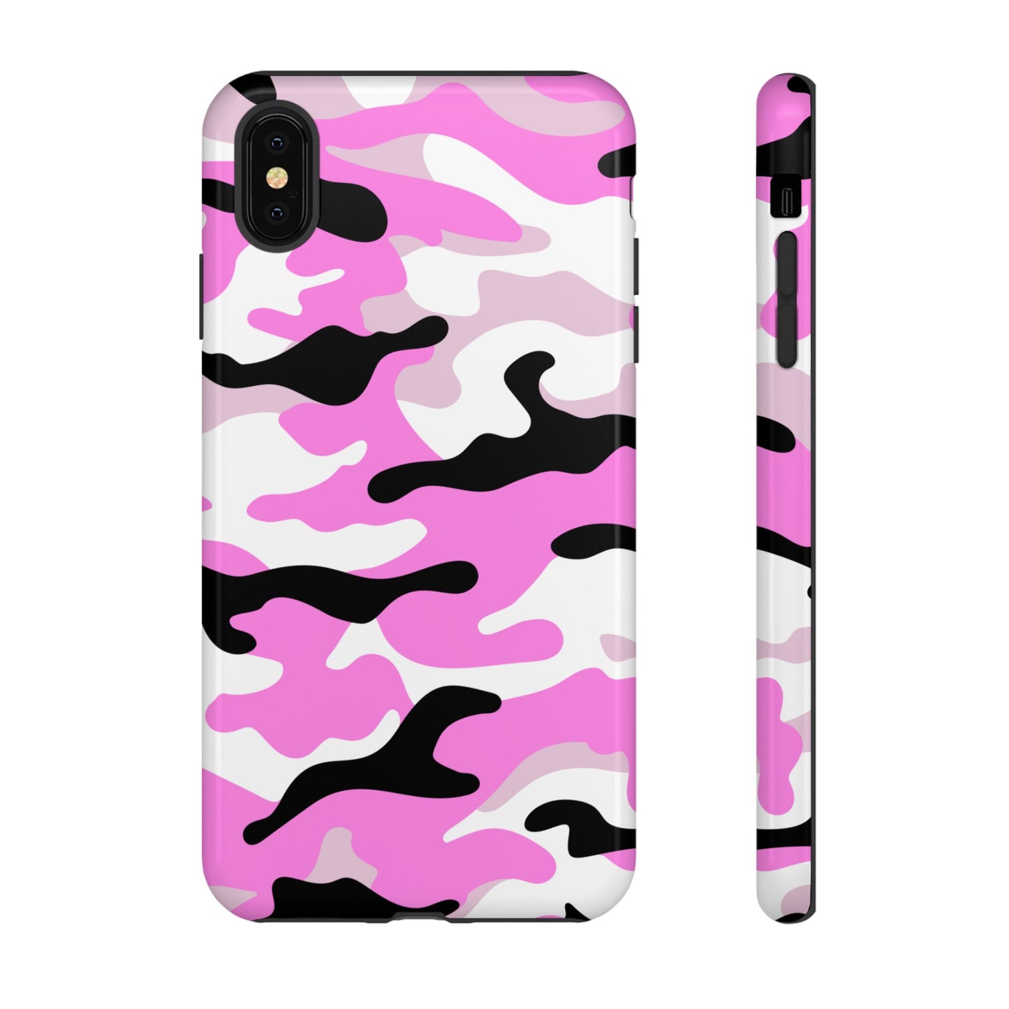 Pink Camo Phone Case - for Apple, Samsung, and Google Phones